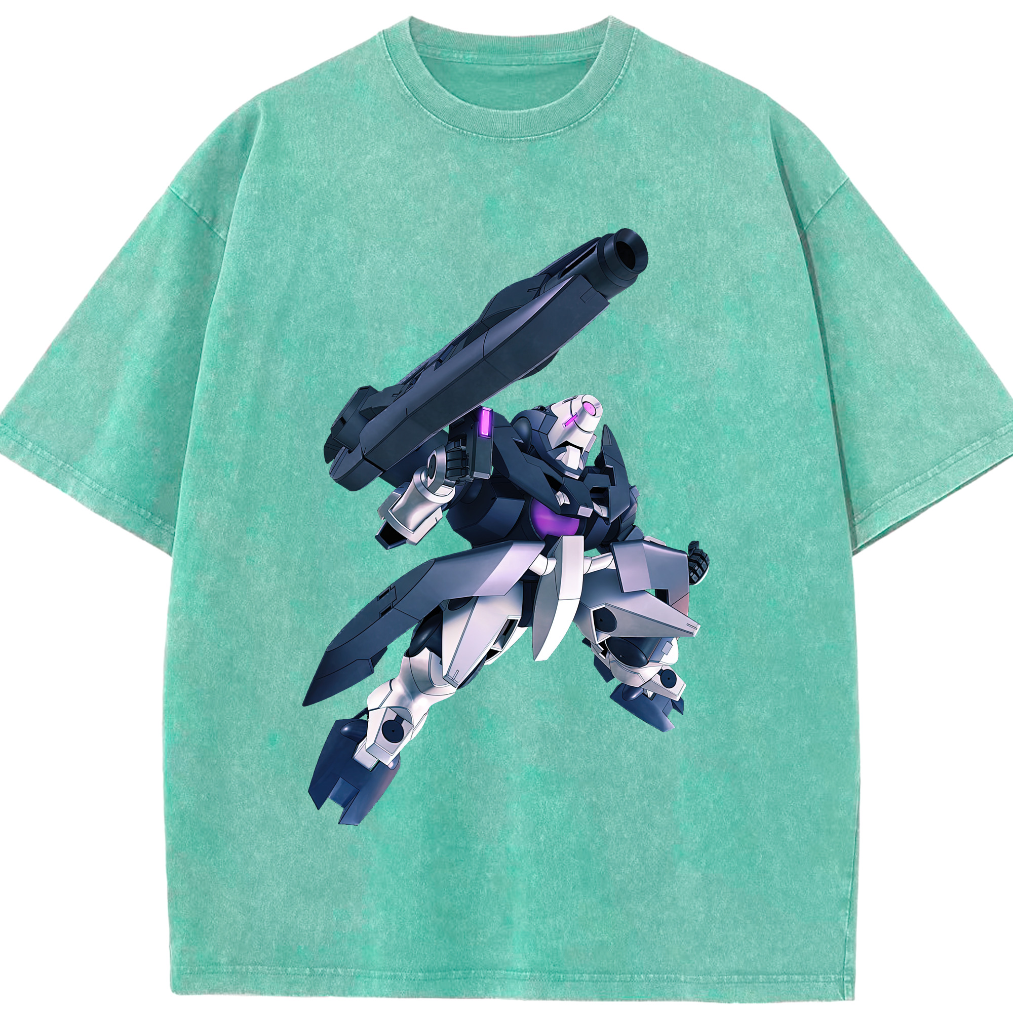 （画像用） 機動戦士ガンダム Mobile Suit Gundam 綿100% ヴィンテージ風 半袖Tシャツ（フロントプリント）